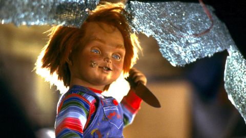 Chucky, one of film's creepiest toys, in 1988's 